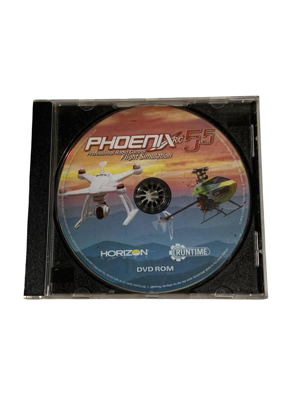 Phoenix R/C Pro Flight Simulator v5.5 DVD-ROM PC Software DISC ONLY